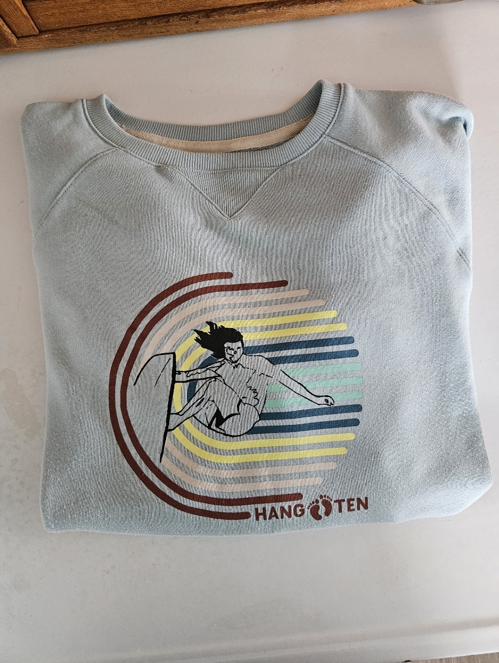 Vintage Hang Ten Graphic Crewneck Sweatshirt